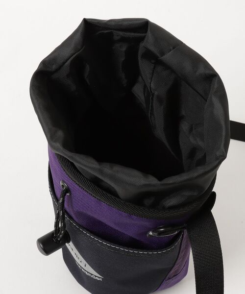 「and wander」 ショルダーバッグ「GRAMICCIコラボ」 - パープル メンズ_画像4