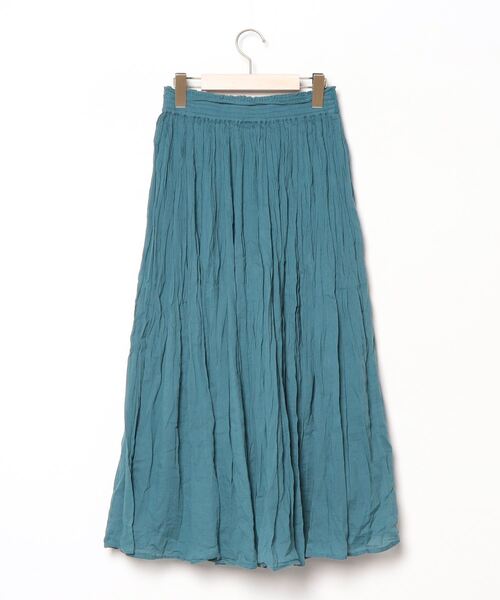 「note et silence 」 フレアスカート FREE グリーン レディース_画像2