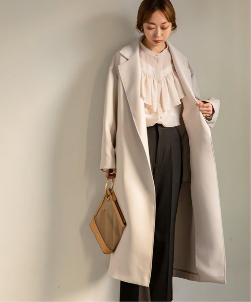 NOBLE ベージュ コート NOBLE（ノーブル） コート 38 ベージュ レディース : ZOZOTOWN Yahoo