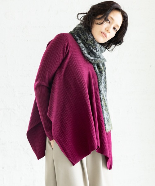 OSMOSIS（オズモーシス） ニット セーター スクエアヘムニットプル