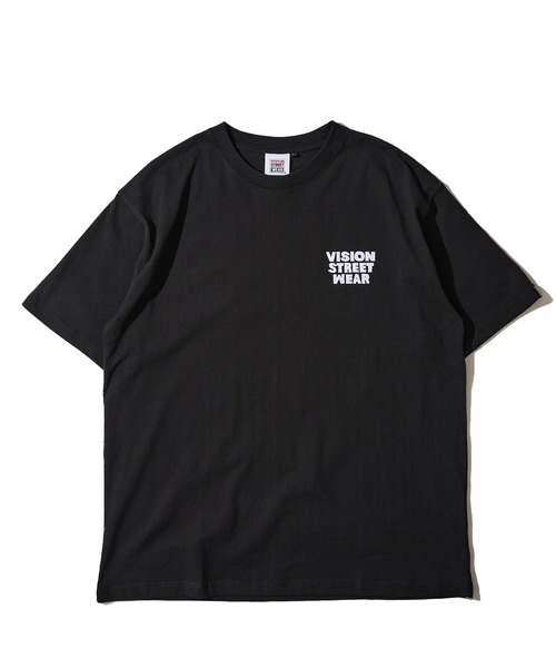 「VISION STREET WEAR」 半袖Tシャツ MEDIUM グリーン レディース_画像2