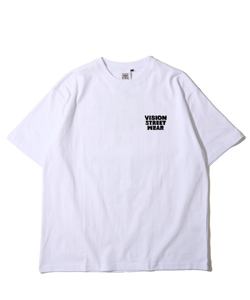 「VISION STREET WEAR」 半袖Tシャツ MEDIUM グリーン レディース_画像9