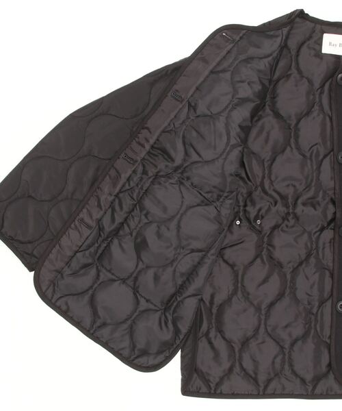 「Ray BEAMS」 キルティングブルゾン 0 オフホワイト レディース_画像3