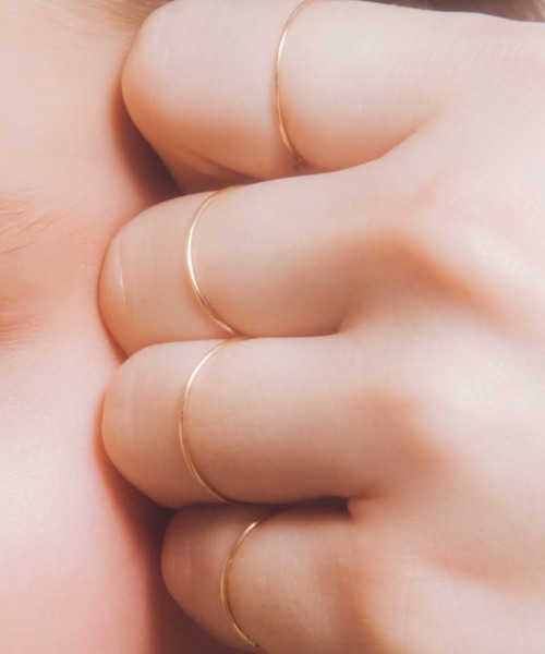 les bonbon（ルボンボン） リング #11 イエローゴールド レディース