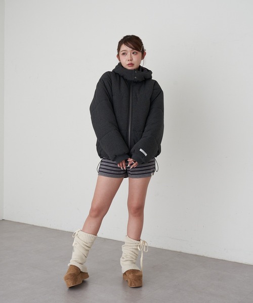 Ray Cassin（レイカズン） スリッポン 厚底ムートンスリッポン