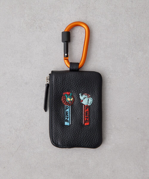 PEZ(ペッツ)×ear カードケース コラボ イアパピヨネ ブラック ear PAPILLONNER（イア パピヨネ） カードケース「PEZコラボ」 FREE