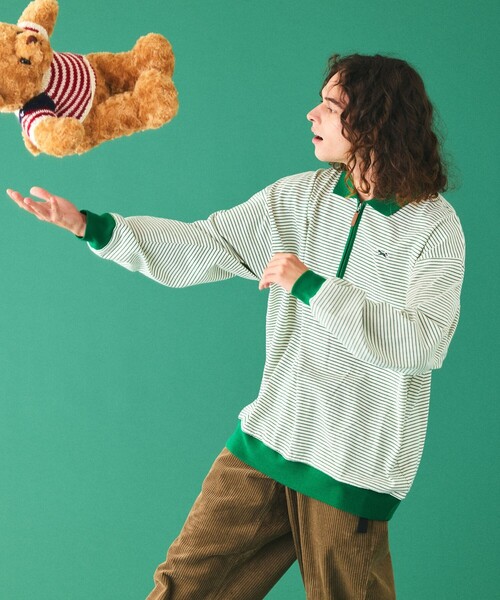 TOWNCRAFT（タウンクラフト） 長袖Tシャツ MEDIUM グリーン系その他