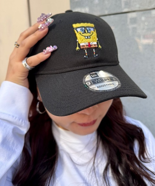 NEW ERA（ニューエラ） キャップ 帽子 - HOMEGAME別注 スポンジボブ