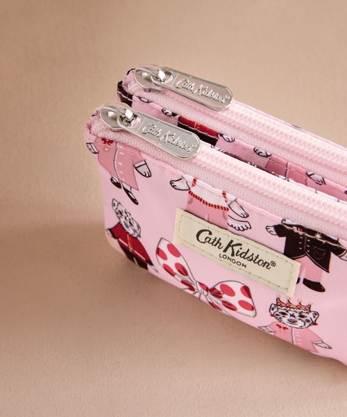 Cath Kidston（キャス・キッドソン） ポーチ ダブル ジップドパース
