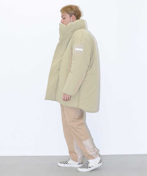 「SILAS」 コート LARGE ベージュ メンズ_画像9