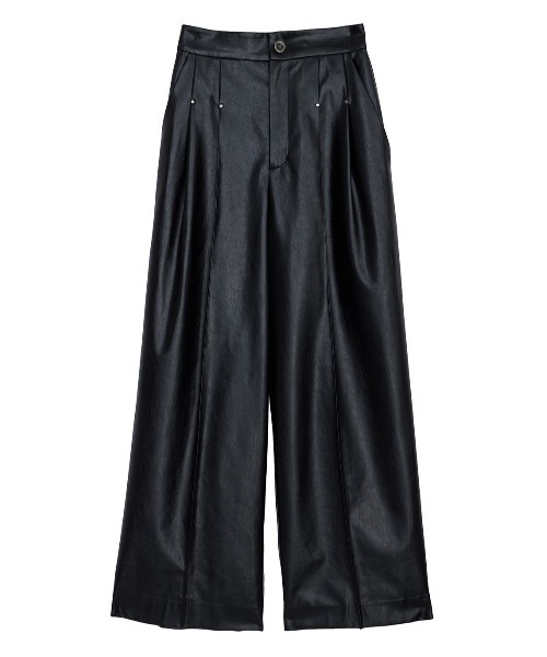 Ameri（アメリ） スラックス パンツ JENNY 2TUCK STRAIGHT PANTS