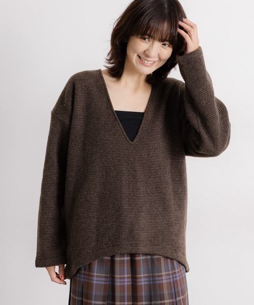 studio CLIP（スタディオクリップ） ニット セーター ウールミックス