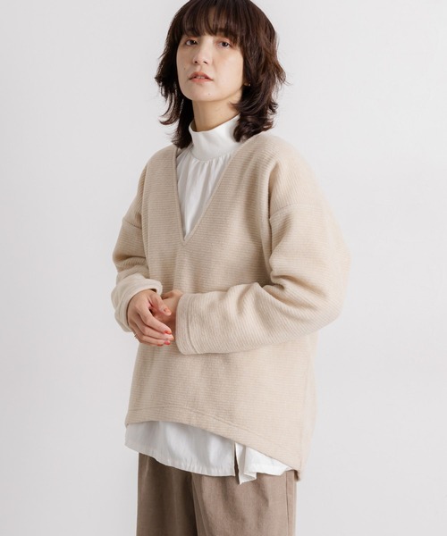 studio CLIP（スタディオクリップ） ニット セーター ウールミックス