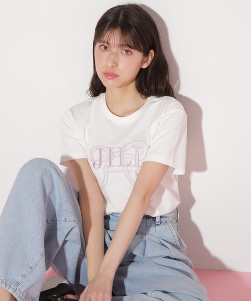 「JILL by JILL STUART」 半袖Tシャツ FREE ブラック レディース_画像3