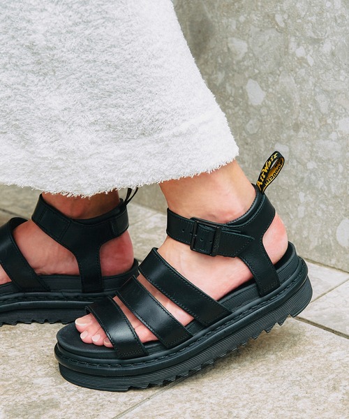 Dr.Martens（ドクターマーチン） フラットサンダル 24 ブラック