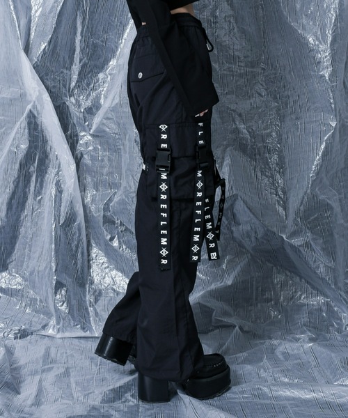 REFLEM（レフレム） カーゴパンツ FREE ブラック レディース