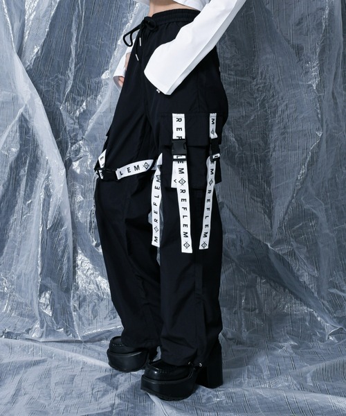 REFLEM（レフレム） カーゴパンツ FREE ブラック レディース