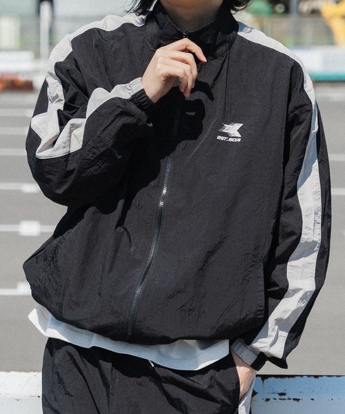 「kutir」 ナイロンブルゾン MEDIUM ブラック メンズ_画像5
