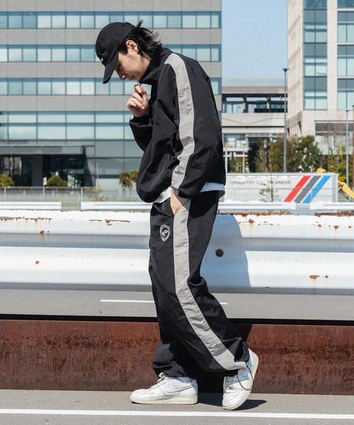 「kutir」 ナイロンブルゾン MEDIUM ブラック メンズ_画像9