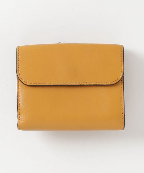 未使用Chloe 財布 ミニ トリフォールド イエロー アルファベット 三つ折り Chloe スモール トリフォールド アルファベット 三つ折り 財布