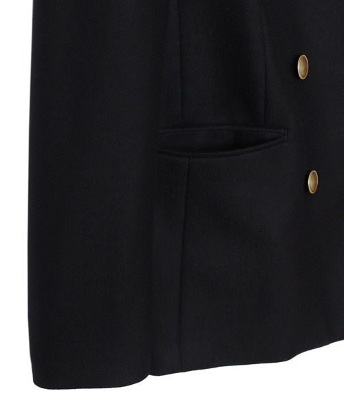 ANAYI（アナイ） ノーカラージャケット 36 キャメル レディース