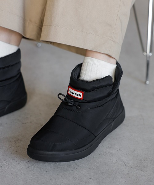 HUNTER（ハンター） ブーツ 「HUNTER」IN / OUT COSY PUFF SIDE VENT