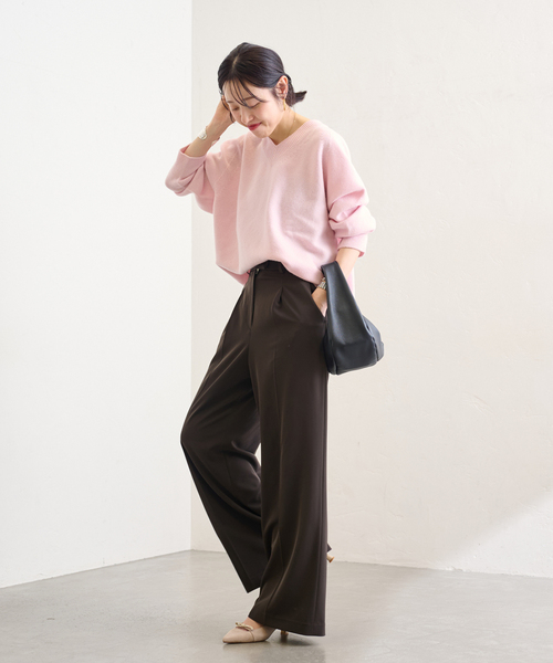 ルタロン　リボンパンプス LE TALON（ル タロン） パンプス 5cmポインテッドナローリボンパンプス