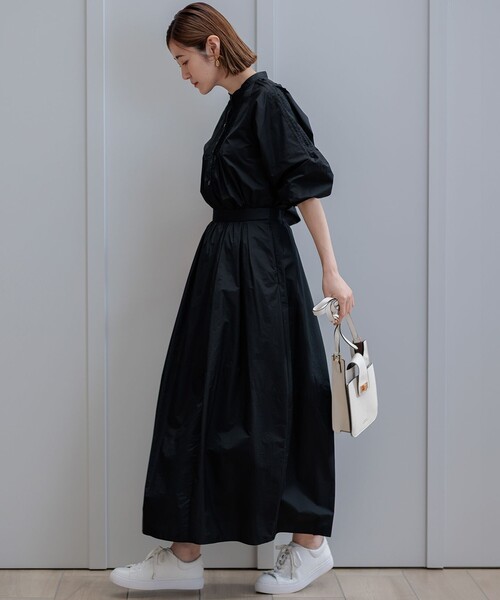 「23区」 長袖ブラウス 46 ベージュ レディース_画像3