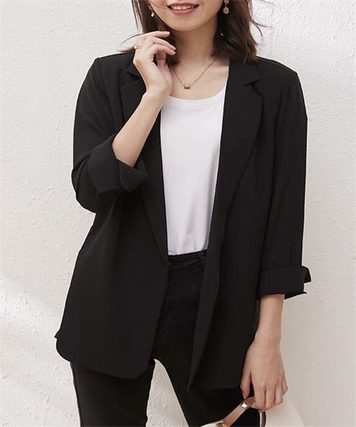 「FREE STYLISTS」 テーラードジャケット S ラベンダー レディース_画像9