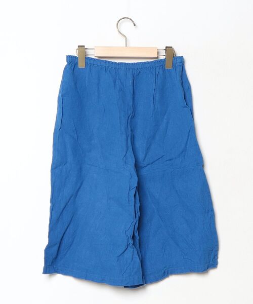 「fog linen work」 ハーフパンツ - ブルー レディース_画像2