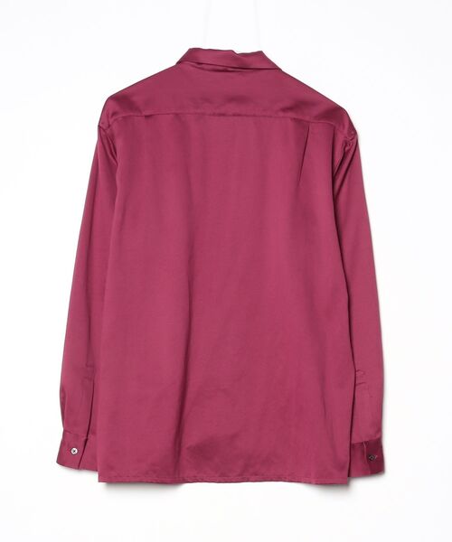 「603」 長袖シャツ 38 パープル メンズ_画像2