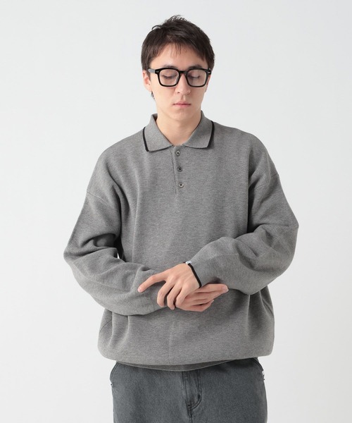 George's ポロシャツ 配色ニットポロ メンズ レディース : ZOZOTOWN