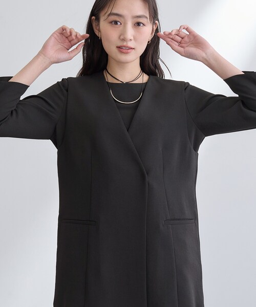 r.さま専用INDIVI　ジレ新品 INDIVI（インディヴィ） ベスト ジレ 入学式 「洗える／多機能／SETUP
