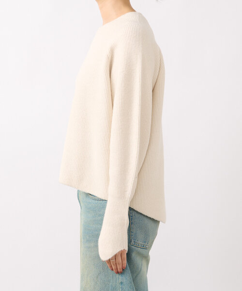 「RIVE DROITE」 長袖ニット FREE モカ レディース_画像3