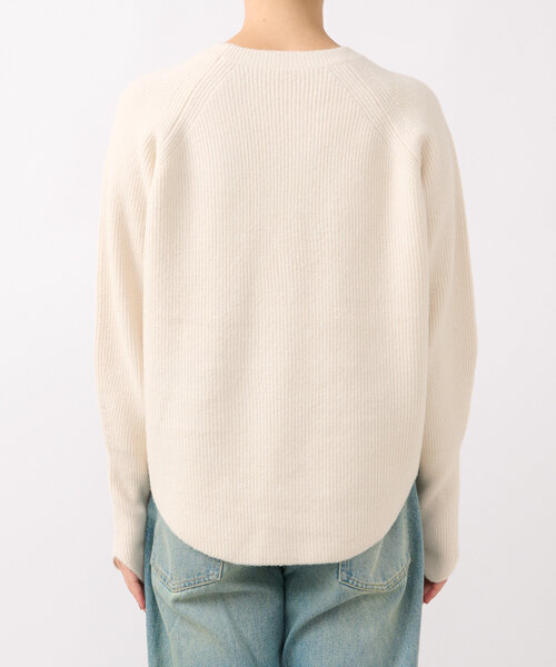 「RIVE DROITE」 長袖ニット FREE モカ レディース_画像4