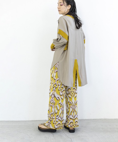 「OSMOSIS」 パンツ ONE SIZE ブラウン レディース_画像5