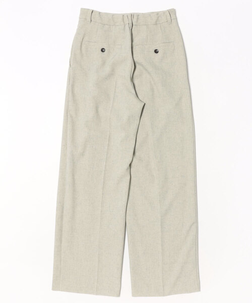 CLANE（クラネ） パンツ CLANE 2WAY TUCK STRAIGHT PANTS レディース