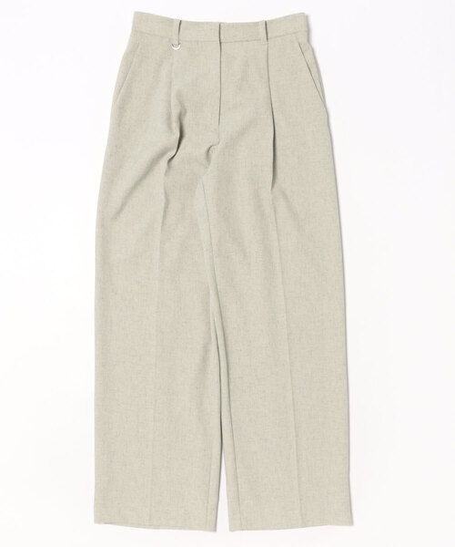 CLANE（クラネ） パンツ CLANE 2WAY TUCK STRAIGHT PANTS レディース