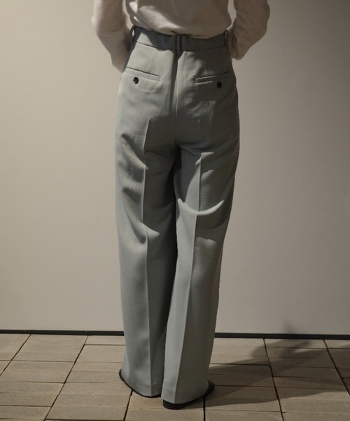 CLANE（クラネ） パンツ CLANE 2WAY TUCK STRAIGHT PANTS レディース