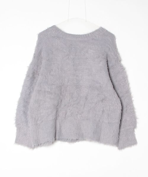 「y/m」 ニットカーディガン FREE グレー レディース_画像2