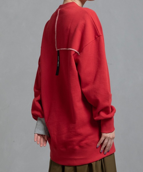 「MARECHAL TERRE」 スウェットカットソー MEDIUM ブラック レディース_画像3