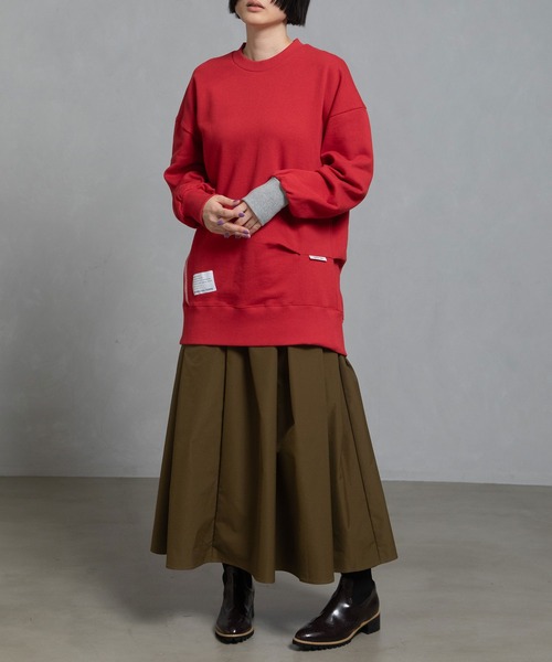 「MARECHAL TERRE」 スウェットカットソー MEDIUM ブラック レディース_画像6