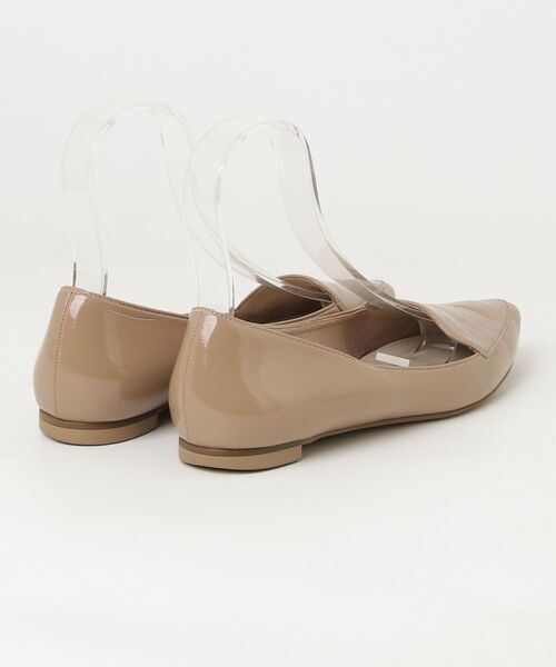 「ODETTE E ODILE」 フラットパンプス 25cm ベージュ レディース_画像2