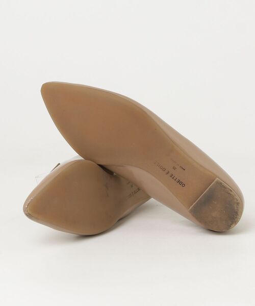 「ODETTE E ODILE」 フラットパンプス 25cm ベージュ レディース_画像3