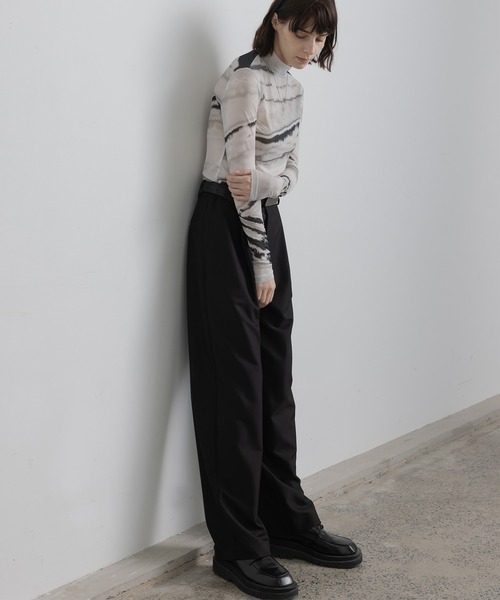 「EKCOOKIES」 スラックス S ブラウン レディース_画像8