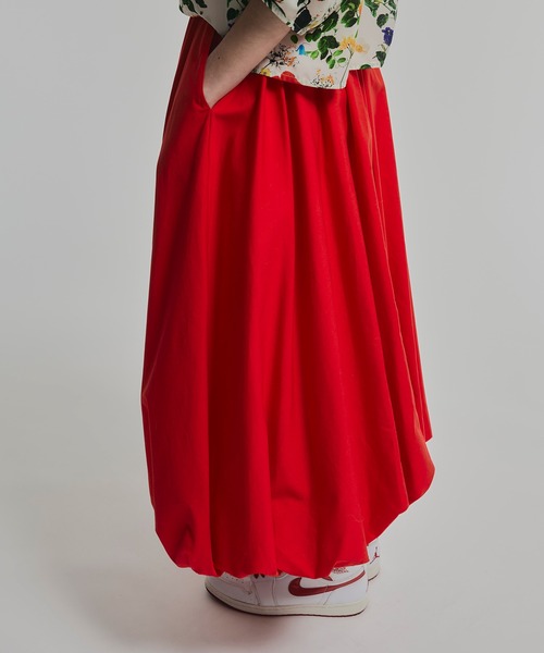 「NOISE MAKER」 スカート 36 レッド レディース_画像8