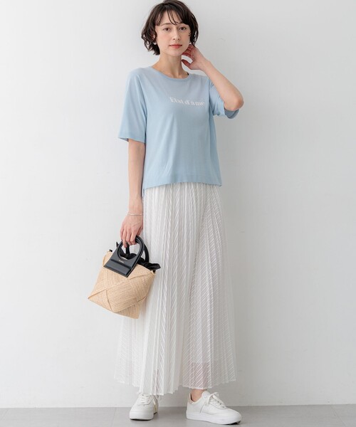 23区（ニジュウサンク） スカート レース プリーツスカート : ZOZOTOWN