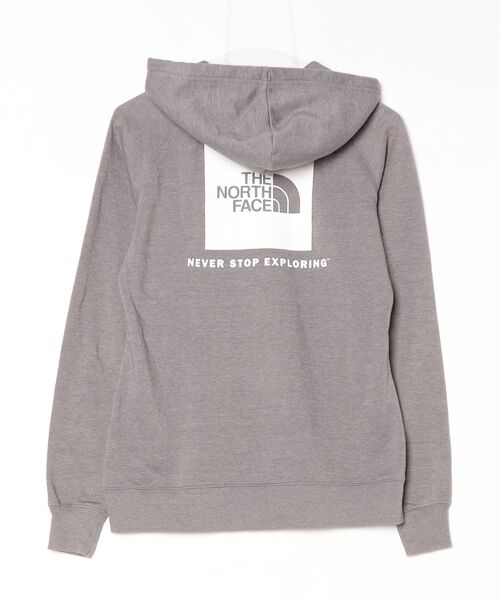 「THE NORTH FACE」 ワンポイントスウェットカットソー S グレー レディース_画像2