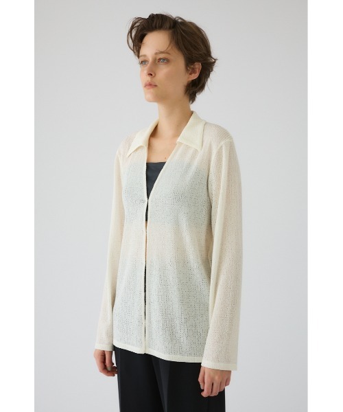 RIM.ARK ブラウス シャツ Sheer lace hook tops シアー レース ホック