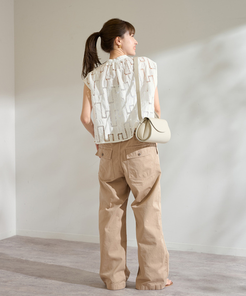 FRAMeWORK（フレームワーク） チノパンツ 36 ブルー系その他